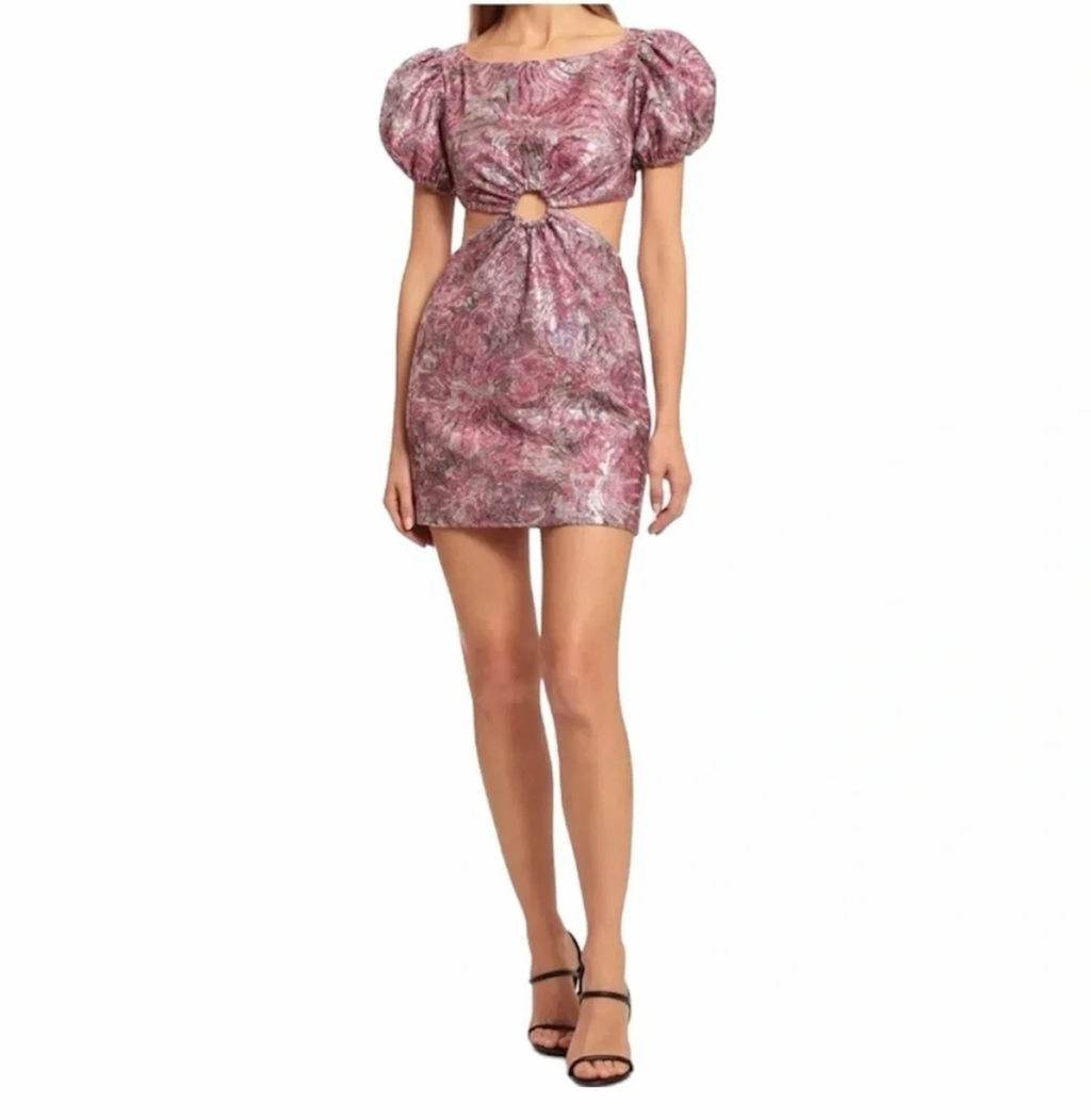 Sequin Cut Out Mini Dress by Avec Les Filles